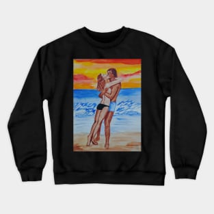 Love in the Surf Crewneck Sweatshirt